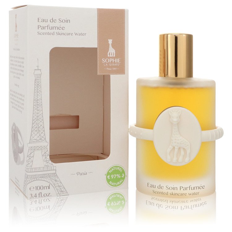 Sophie La Girafe Eau de Soin Parfumee by Sophie La Girafe Eau De Soin Parfumee (Unisex) 3.4 oz Sophie La Girafe Eau de Soin Parfumee by Sophie La Girafe Eau De Soin Parfumee (Unisex) 3.4 oz